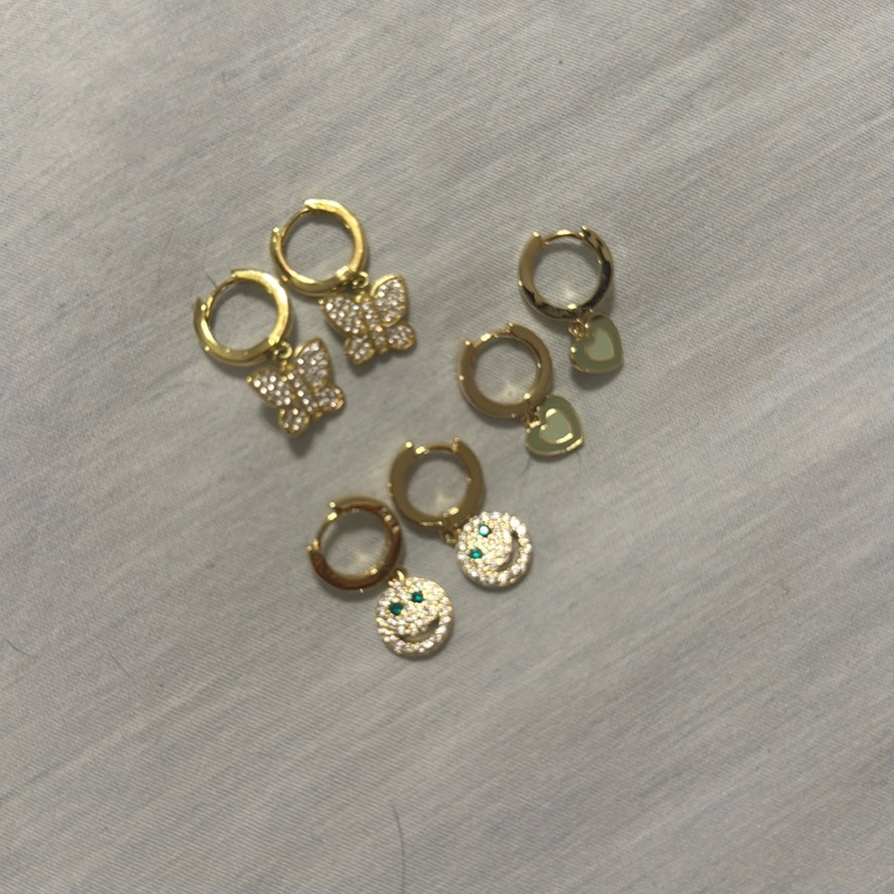 Evry jewels hoop lot